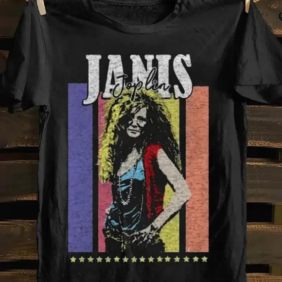 Black Graphic T-Shirt with Colorful Design - Picture 2 of 5